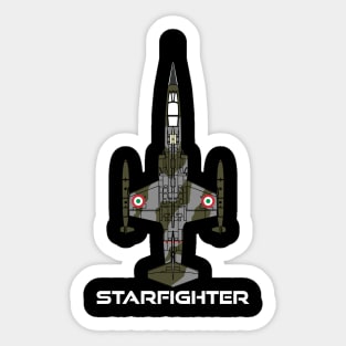 F-104 Starfighter (Italy) Sticker